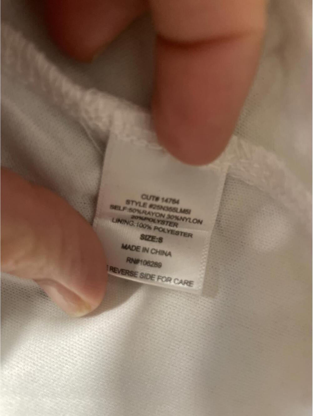 Trixxi Lace Mini Dress Women's Small White Halter Whimsigoth - Picture 6 of 7